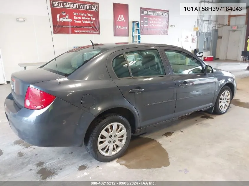 1G1AT58H397184043 2009 Chevrolet Cobalt Lt