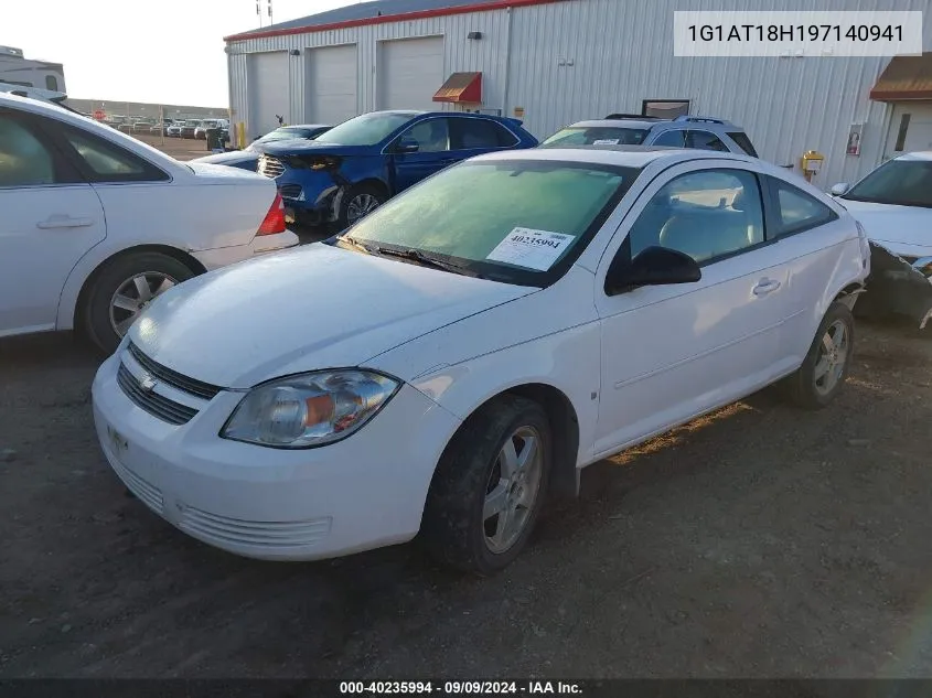 2009 Chevrolet Cobalt Lt VIN: 1G1AT18H197140941 Lot: 40235994