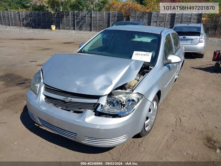 1G1AT58H497201870 2009 Chevrolet Cobalt Lt