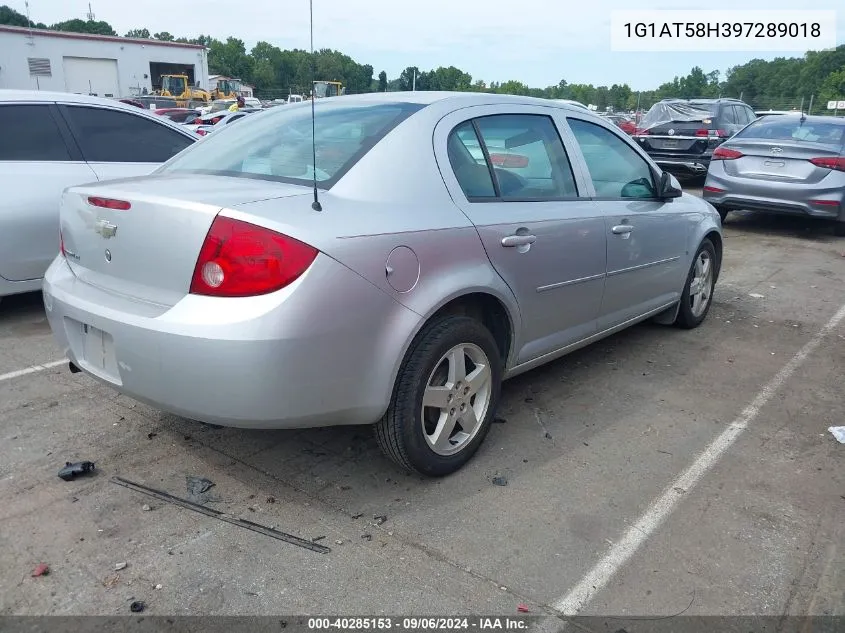 2009 Chevrolet Cobalt Lt VIN: 1G1AT58H397289018 Lot: 40285153