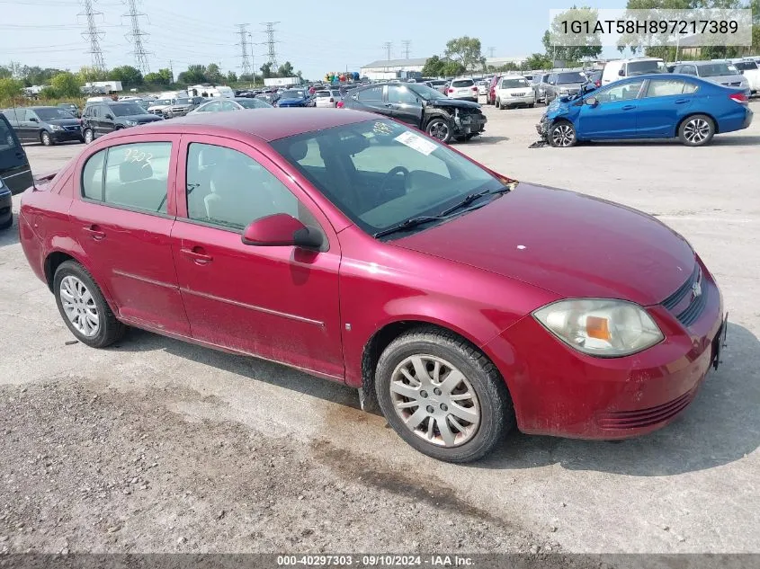 2009 Chevrolet Cobalt Lt VIN: 1G1AT58H897217389 Lot: 40297303