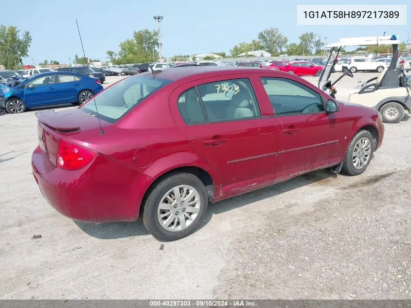 2009 Chevrolet Cobalt Lt VIN: 1G1AT58H897217389 Lot: 40297303