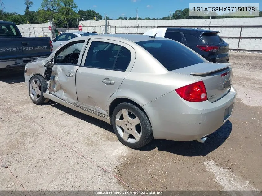 2009 Chevrolet Cobalt Lt VIN: 1G1AT58HX97150178 Lot: 40313492