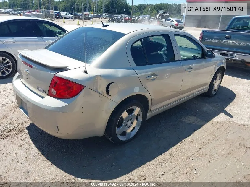 1G1AT58HX97150178 2009 Chevrolet Cobalt Lt