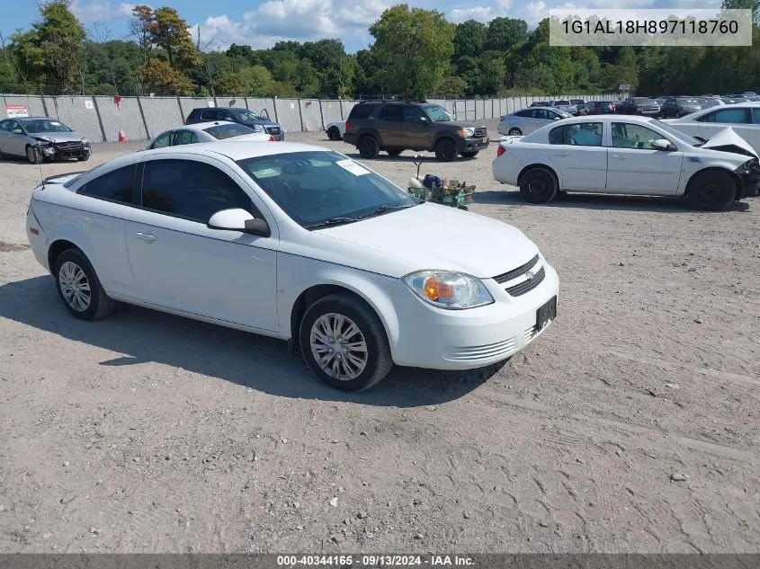 1G1AL18H897118760 2009 Chevrolet Cobalt Lt