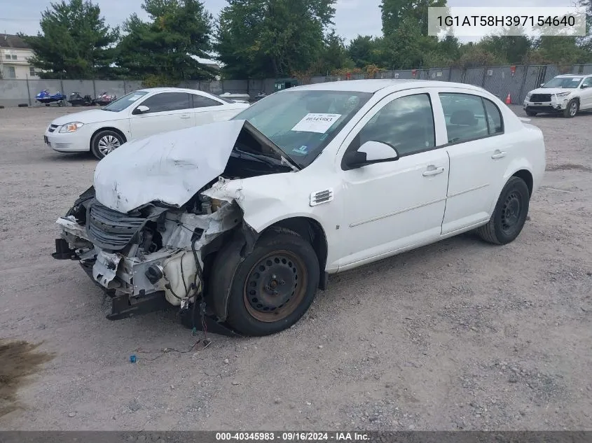 2009 Chevrolet Cobalt Lt VIN: 1G1AT58H397154640 Lot: 40345983