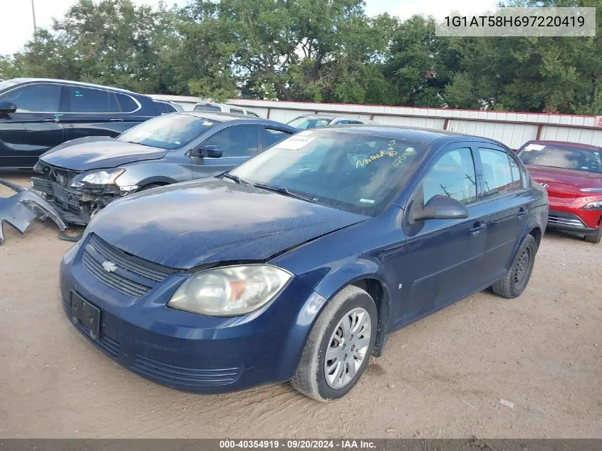 1G1AT58H697220419 2009 Chevrolet Cobalt Lt