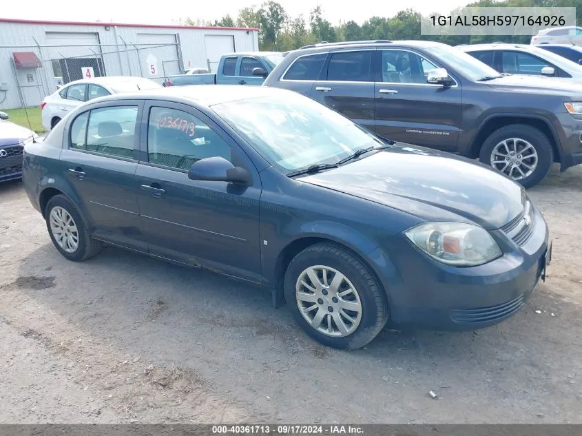 2009 Chevrolet Cobalt Lt VIN: 1G1AL58H597164926 Lot: 40361713