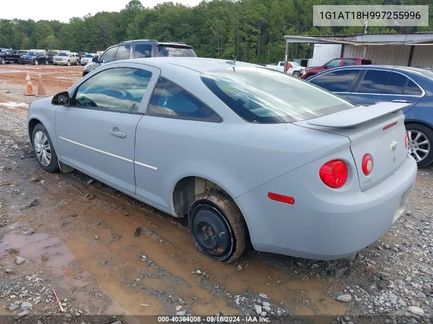 2009 Chevrolet Cobalt Lt VIN: 1G1AT18H997255996 Lot: 40364008