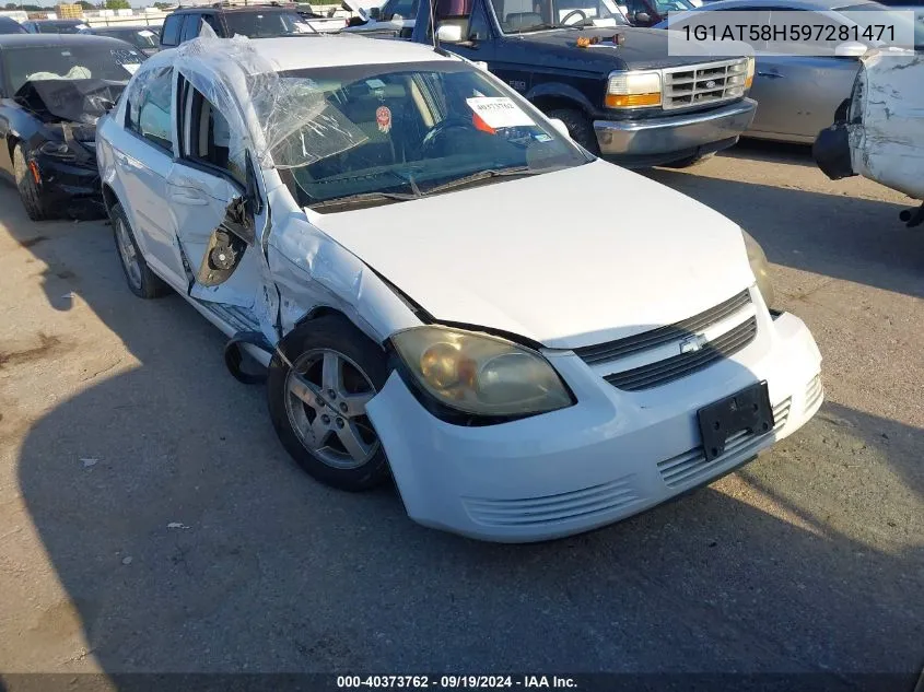 2009 Chevrolet Cobalt Lt VIN: 1G1AT58H597281471 Lot: 40373762