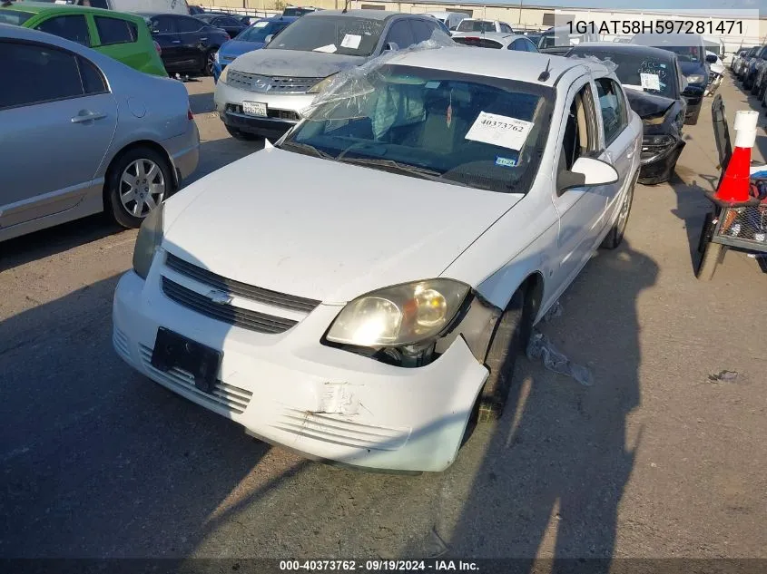 1G1AT58H597281471 2009 Chevrolet Cobalt Lt