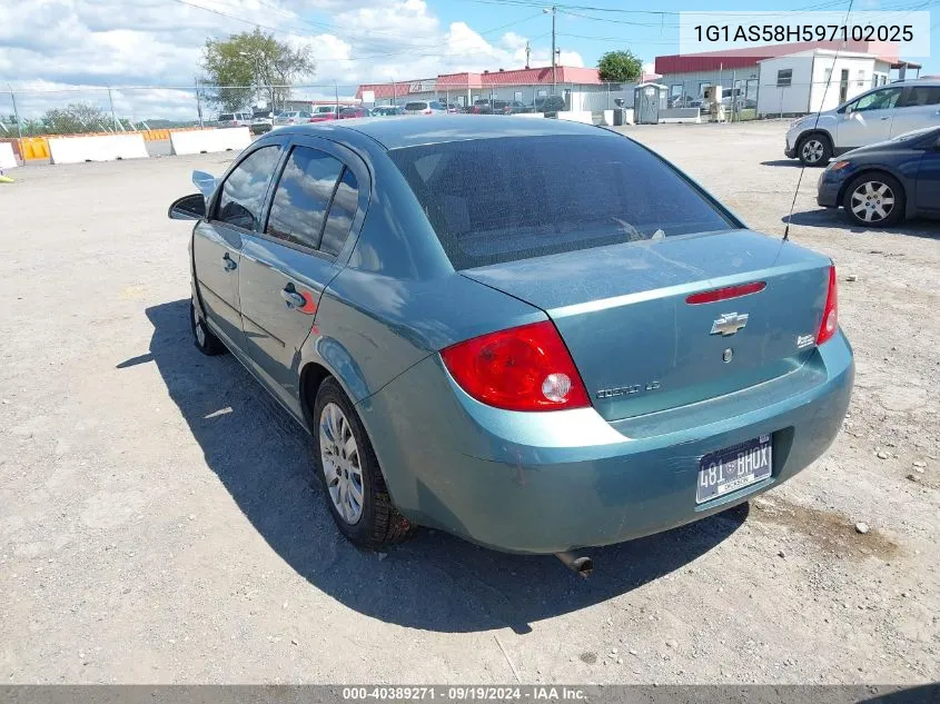 1G1AS58H597102025 2009 Chevrolet Cobalt Ls