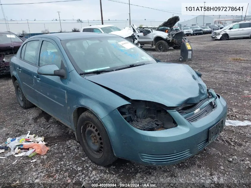 1G1AT58H097278641 2009 Chevrolet Cobalt Lt