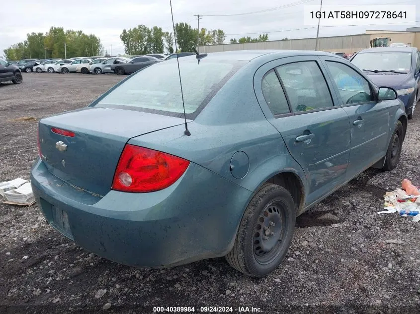 1G1AT58H097278641 2009 Chevrolet Cobalt Lt