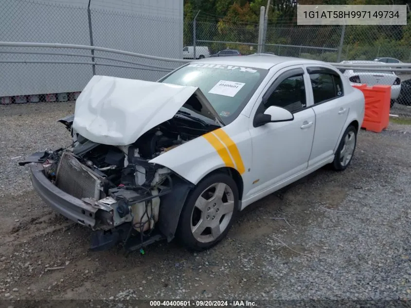 2009 Chevrolet Cobalt Lt VIN: 1G1AT58H997149734 Lot: 40400601