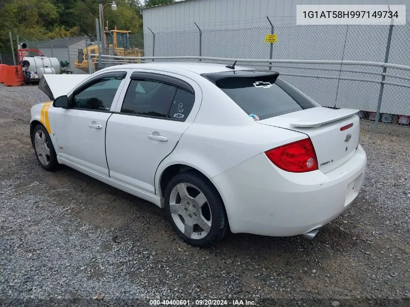 1G1AT58H997149734 2009 Chevrolet Cobalt Lt