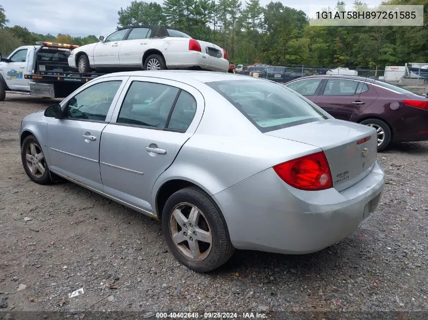 1G1AT58H897261585 2009 Chevrolet Cobalt Lt