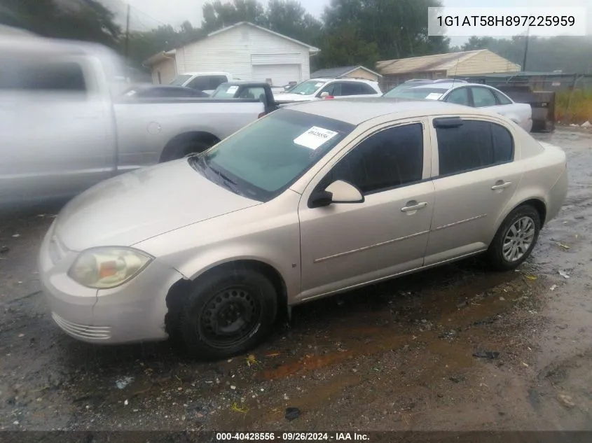 1G1AT58H897225959 2009 Chevrolet Cobalt Lt