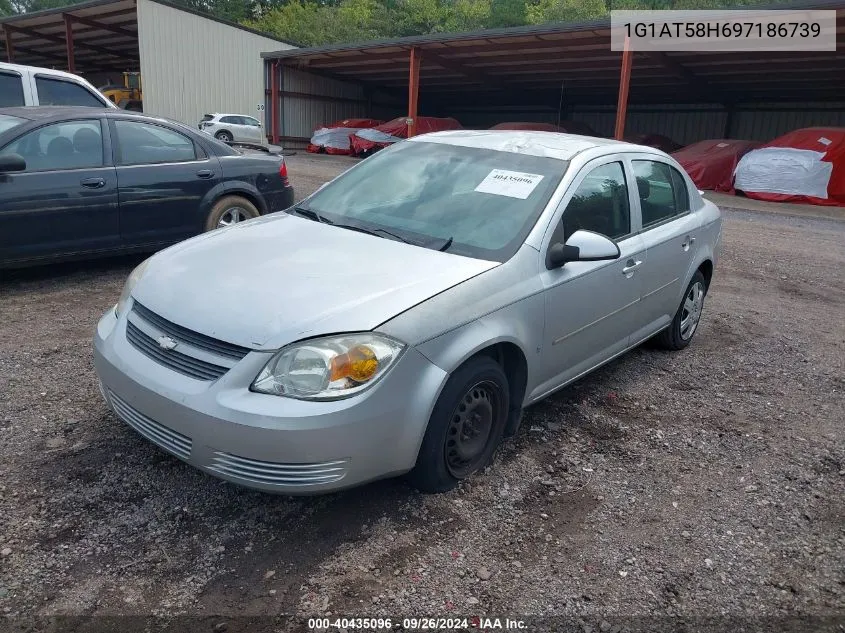 1G1AT58H697186739 2009 Chevrolet Cobalt Lt