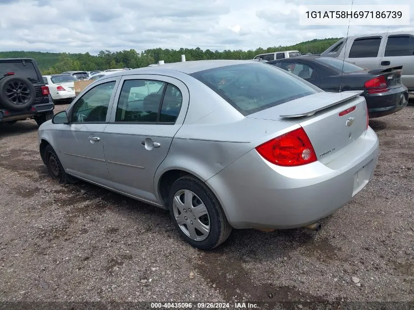 1G1AT58H697186739 2009 Chevrolet Cobalt Lt