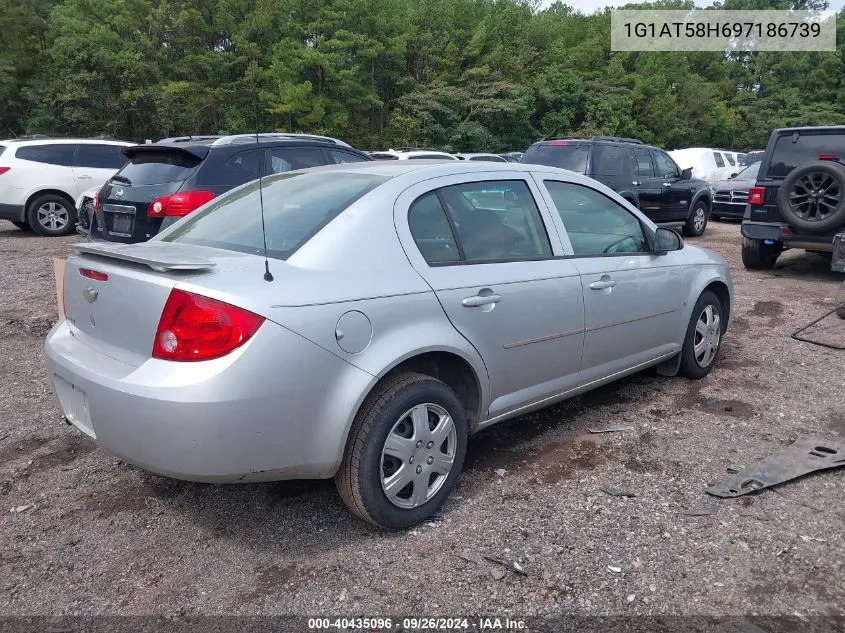 2009 Chevrolet Cobalt Lt VIN: 1G1AT58H697186739 Lot: 40435096