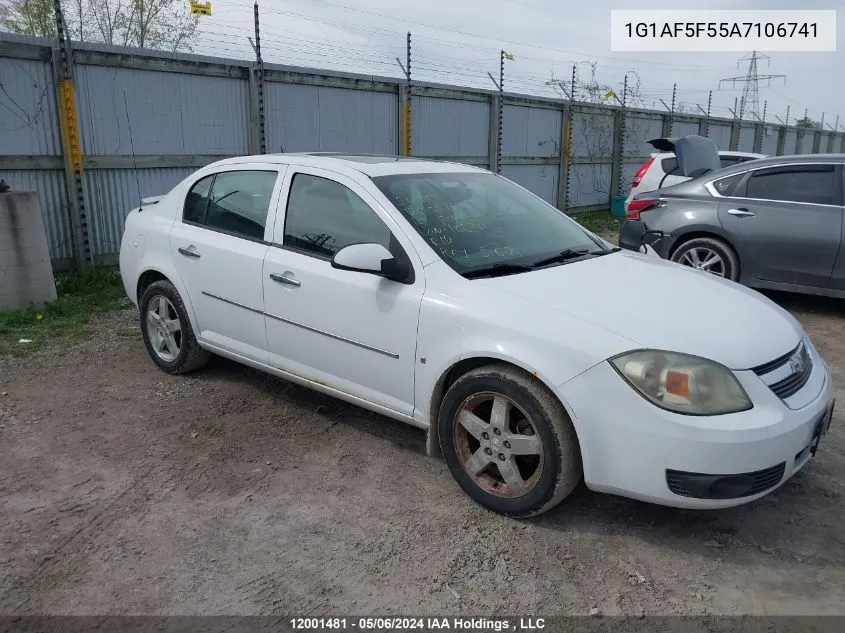 2010 Chevrolet Cobalt VIN: 1G1AF5F55A7106741 Lot: 12001481