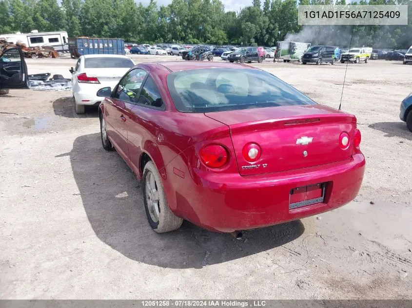 2010 Chevrolet Cobalt VIN: 1G1AD1F56A7125409 Lot: 12051258