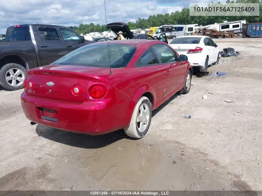 2010 Chevrolet Cobalt VIN: 1G1AD1F56A7125409 Lot: 12051258