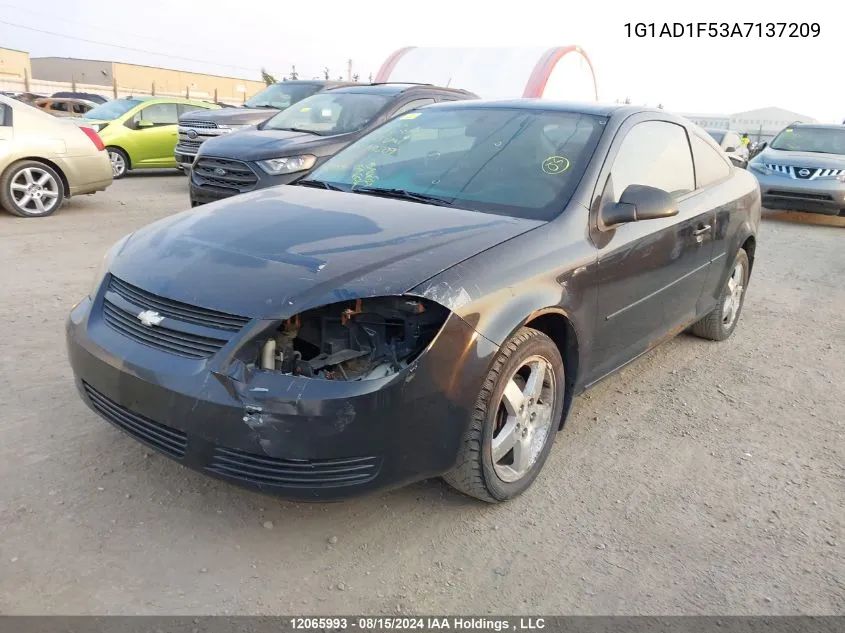 2010 Chevrolet Cobalt Lt VIN: 1G1AD1F53A7137209 Lot: 12065993