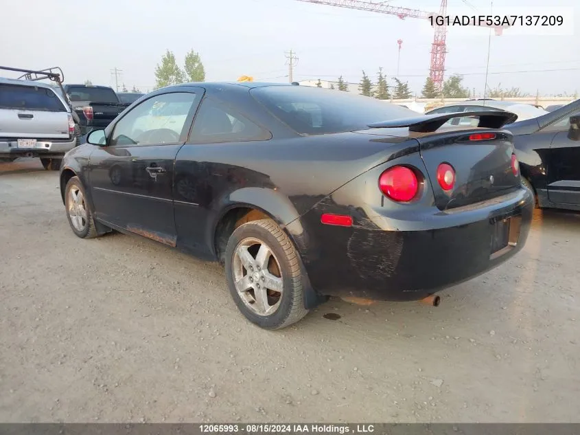 2010 Chevrolet Cobalt Lt VIN: 1G1AD1F53A7137209 Lot: 12065993