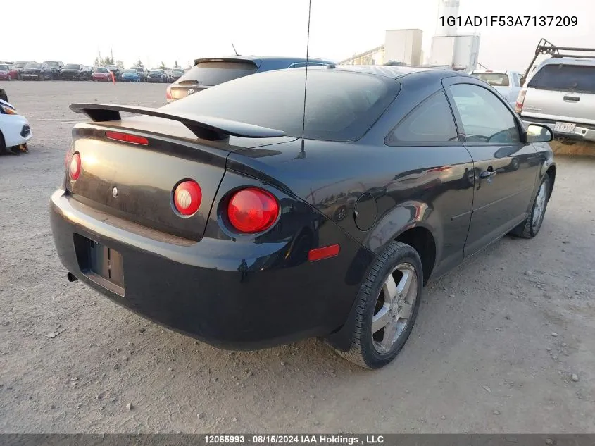 2010 Chevrolet Cobalt Lt VIN: 1G1AD1F53A7137209 Lot: 12065993