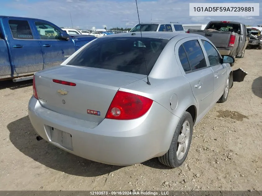 1G1AD5F59A7239881 2010 Chevrolet Cobalt