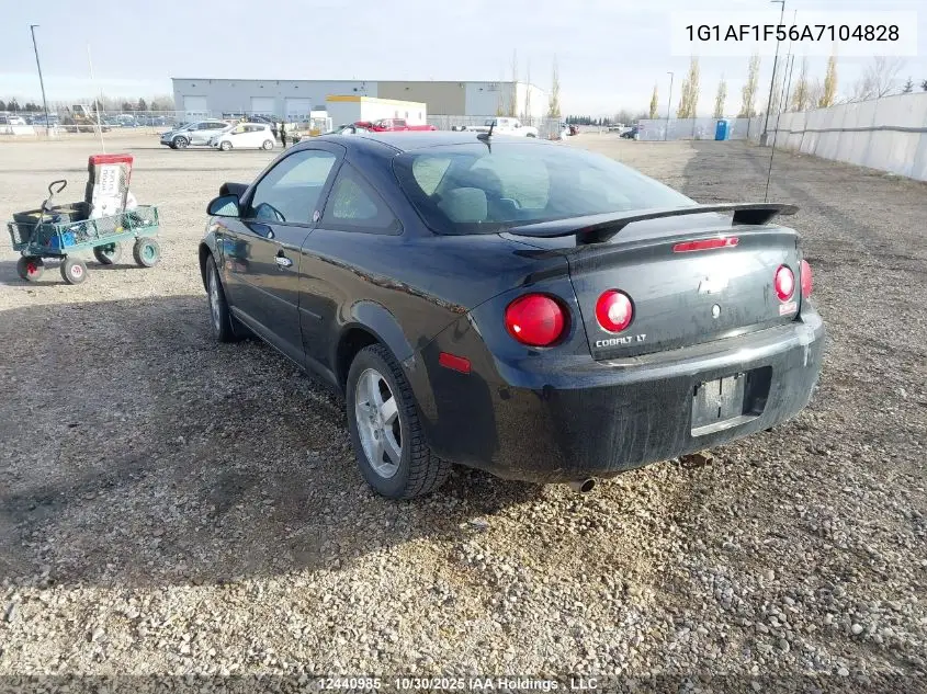 1G1AF1F56A7104828 2010 Chevrolet Cobalt 2Lt