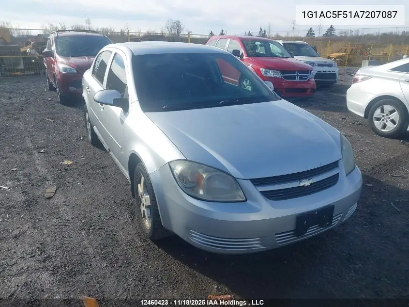 1G1AC5F51A7207087 2010 Chevrolet Cobalt Lt
