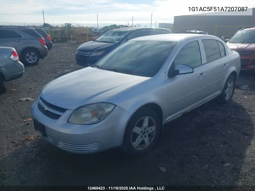 1G1AC5F51A7207087 2010 Chevrolet Cobalt Lt