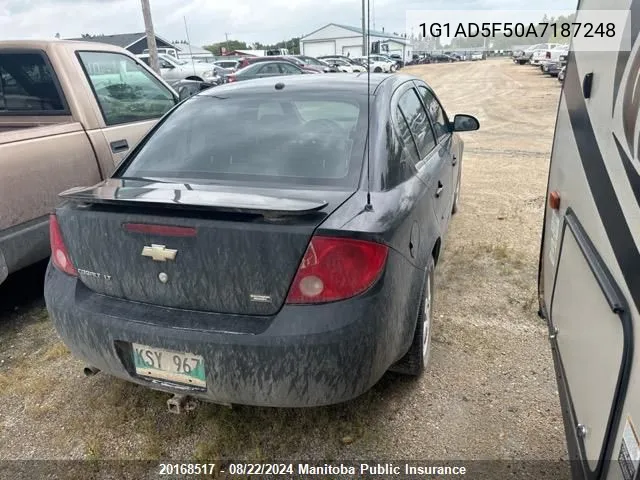 1G1AD5F50A7187248 2010 Chevrolet Cobalt Lt