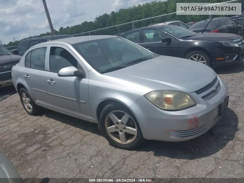 2010 Chevrolet Cobalt Lt VIN: 1G1AF5F59A7187341 Lot: 39239366