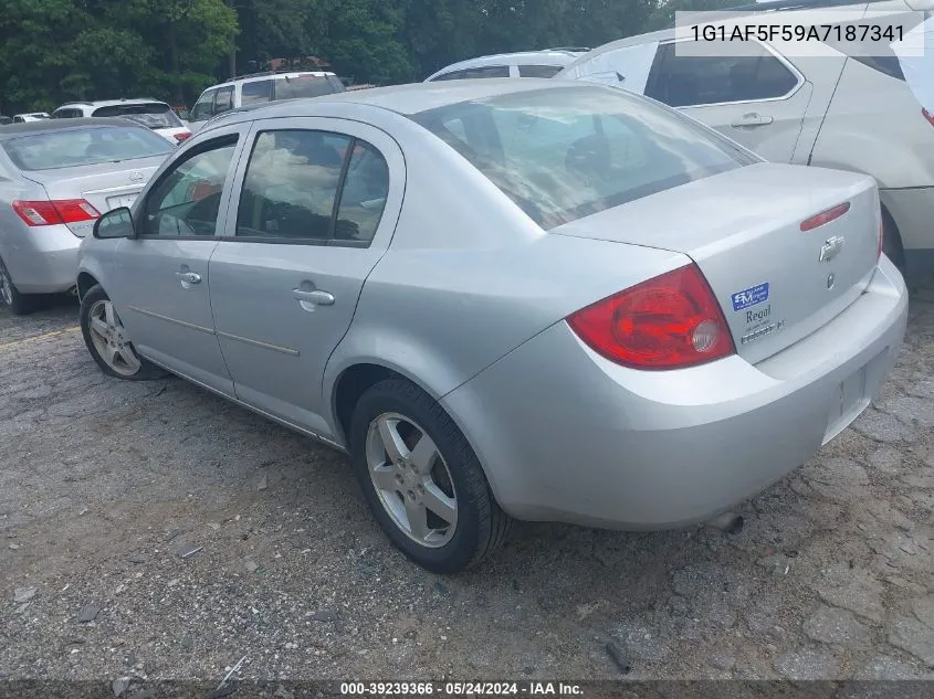 2010 Chevrolet Cobalt Lt VIN: 1G1AF5F59A7187341 Lot: 39239366