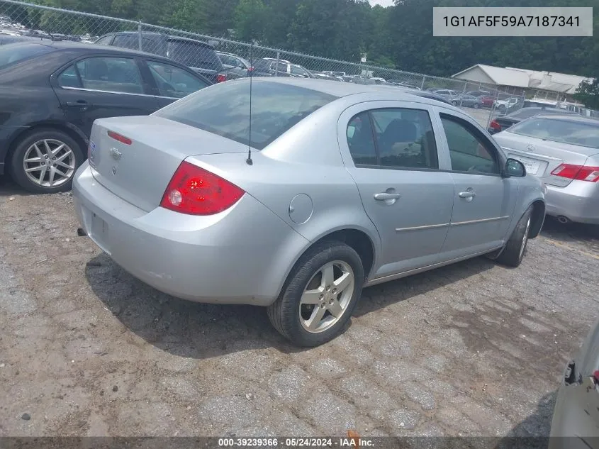 2010 Chevrolet Cobalt Lt VIN: 1G1AF5F59A7187341 Lot: 39239366