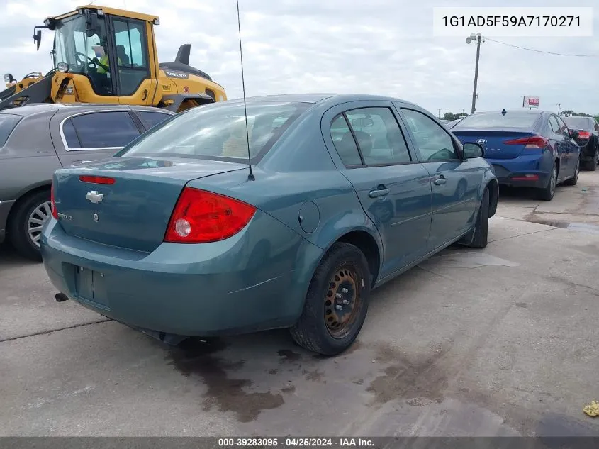 1G1AD5F59A7170271 2010 Chevrolet Cobalt Lt