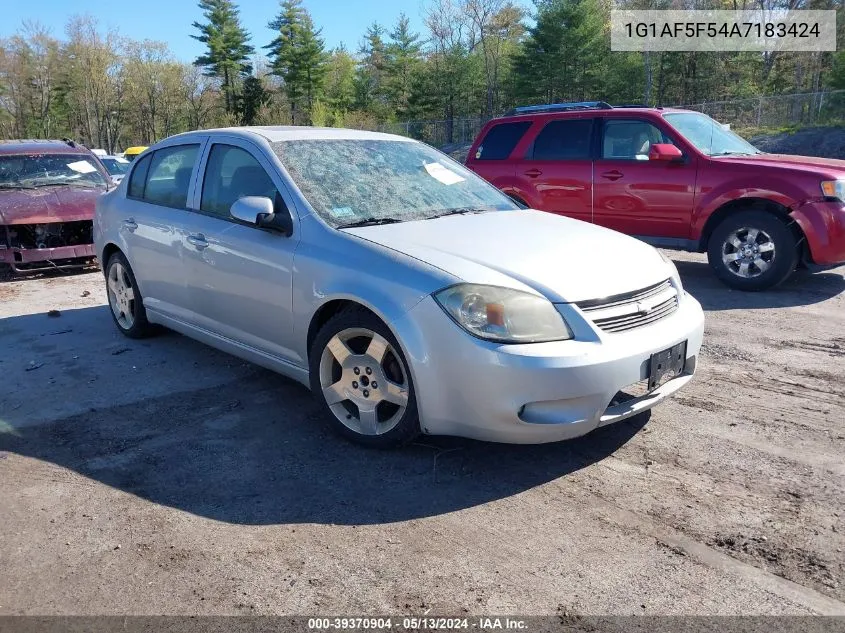 2010 Chevrolet Cobalt Lt VIN: 1G1AF5F54A7183424 Lot: 39370904