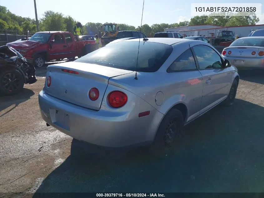 2010 Chevrolet Cobalt Ls VIN: 1G1AB1F52A7201858 Lot: 39379716