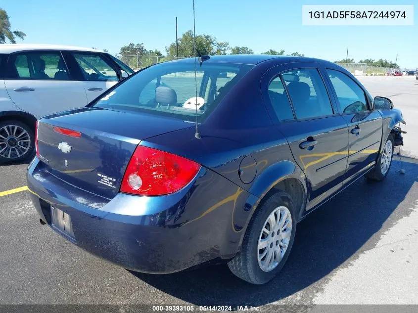 2010 Chevrolet Cobalt Lt VIN: 1G1AD5F58A7244974 Lot: 39393105