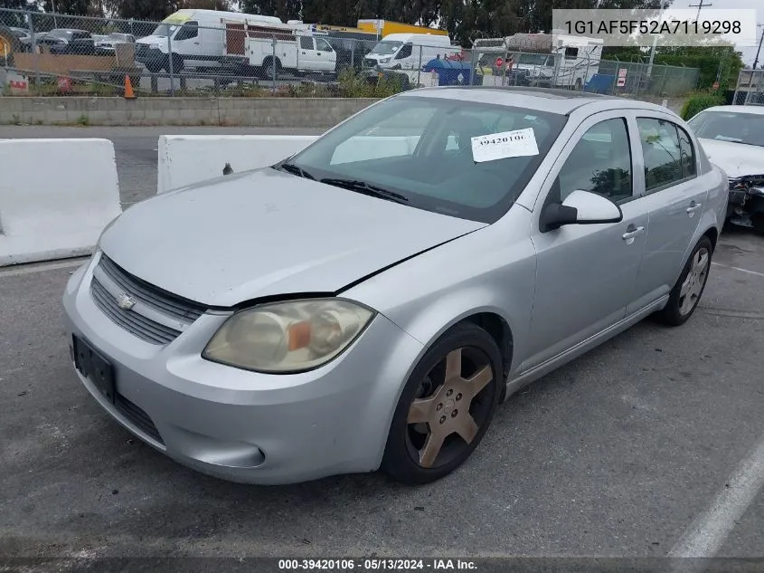 2010 Chevrolet Cobalt Lt VIN: 1G1AF5F52A7119298 Lot: 39420106