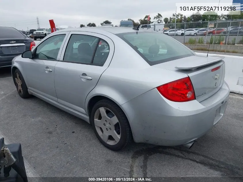 2010 Chevrolet Cobalt Lt VIN: 1G1AF5F52A7119298 Lot: 39420106