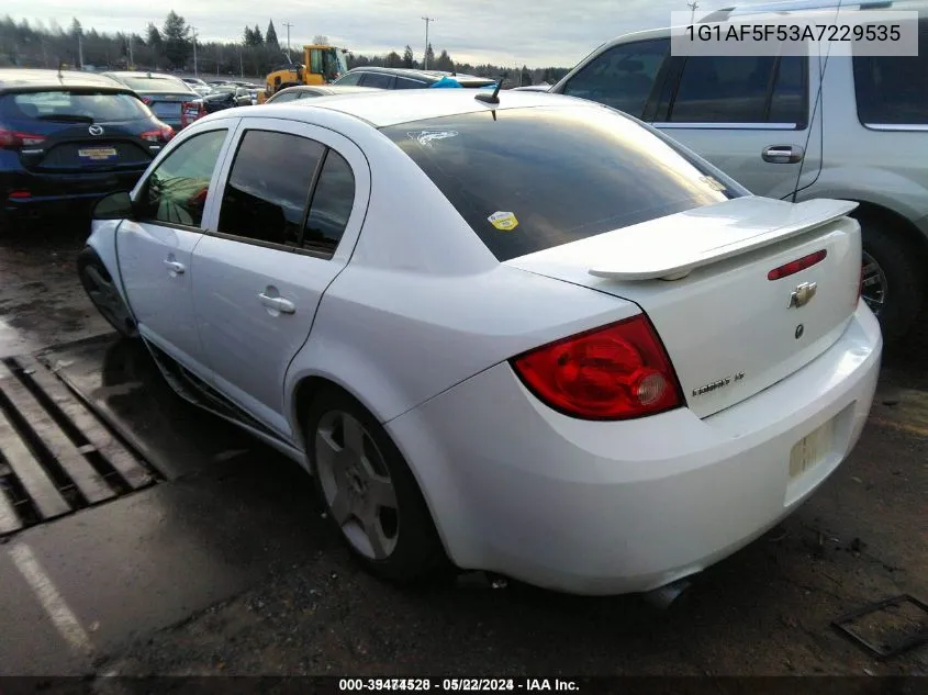 2010 Chevrolet Cobalt Lt VIN: 1G1AF5F53A7229535 Lot: 39474528