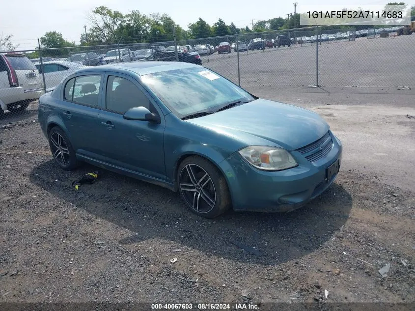 2010 Chevrolet Cobalt 2Lt VIN: 1G1AF5F52A7114683 Lot: 40067603