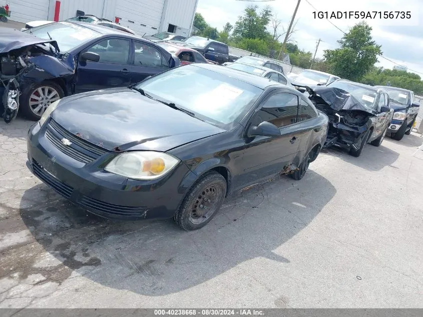 2010 Chevrolet Cobalt Lt VIN: 1G1AD1F59A7156735 Lot: 40238668