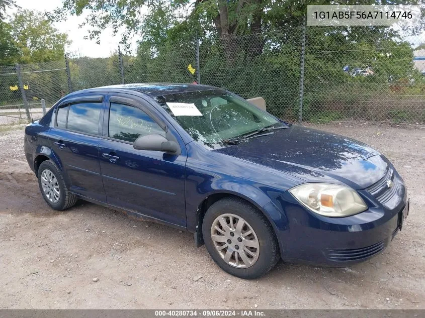 1G1AB5F56A7114746 2010 Chevrolet Cobalt Ls