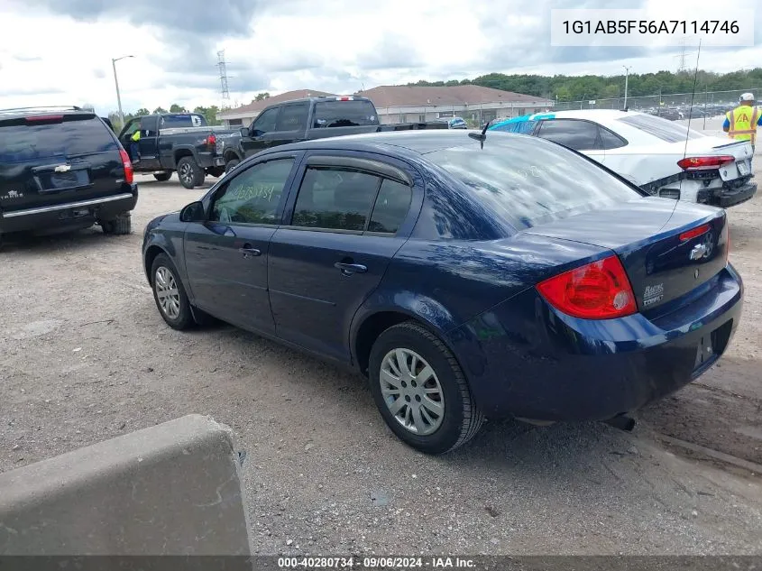 1G1AB5F56A7114746 2010 Chevrolet Cobalt Ls